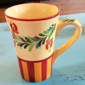 Gail Pittman Hand-Painted Café Mugug